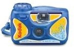Kodak MAX Water & Sport Wasserdichte Einwegkamera 35mm Blau - Bild 1