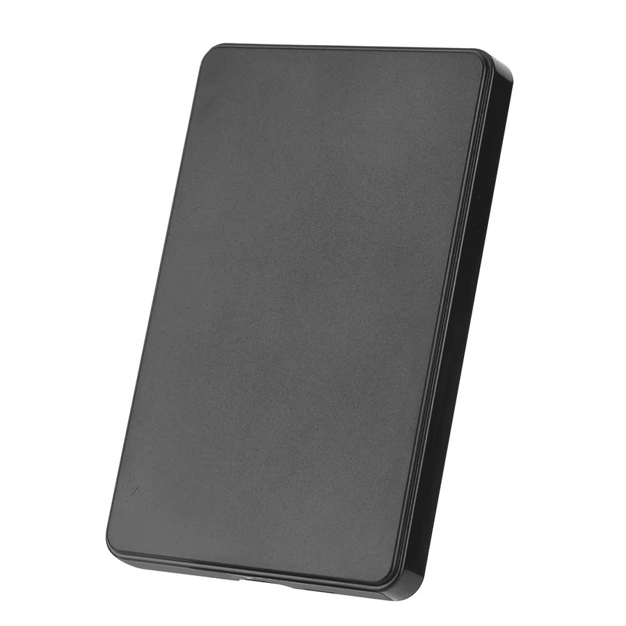 Tragbares 2,5 Zoll HDD-Gehäuse mit USB 3.1 und USB-C Anschluss für SATA 1/2/3 HDD oder SSD in Schwarz - Bild 4