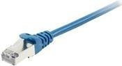 equip Patch-Kabel CAT 6a RJ-45 auf RJ-45 SFTP PiMF Blau 30,0 m - Bild 1