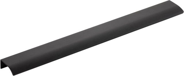 Furnipart Küchen Griffleiste Edge Straight Aluminium Schwarz Matt Länge: 350 mm - Bild 1