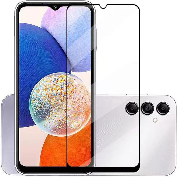 Samsung Panzerglas für A57, A05S und A14 5G mit Anti-Peep-Funktion und HD-Vollbild-Schutz, transparent - Bild 1