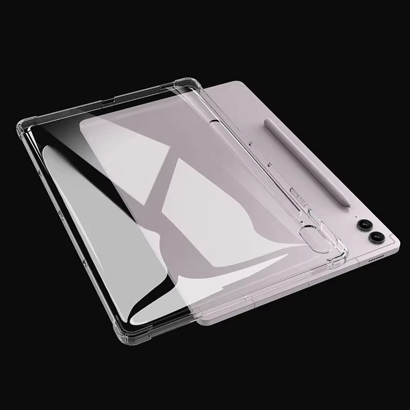 Transparente TPU-Hülle für Samsung Galaxy Tab S10 Ultra SM-X920, X926B und Tab S10+ 5G SM-X826B, weiche Tablet-Abdeckung in Klar - Bild 6
