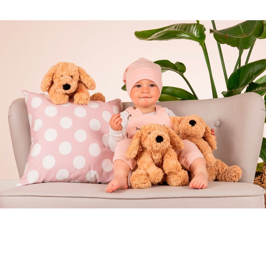 Hermann Teddy Collection Schlenkerhund Kuscheltier beige ab Geburt - Bild 2