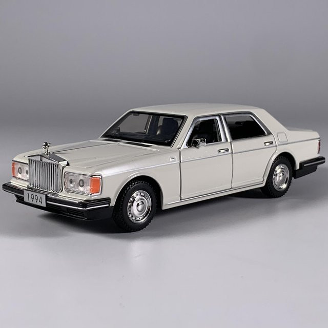 Linyi toy car 1994 Rolls Royce Silver Spur Limousine, Modellauto, 1:32, Metall, ab 18 Jahre - Bild 1