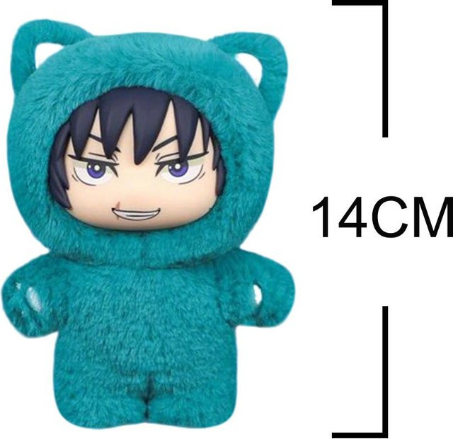 Yiran toy JJK Anime Plüschpuppe Gojo Satoru Geto Suguru Fushiguro Toji, Plüsch / Textil, ab 14 Jahren - Bild 1