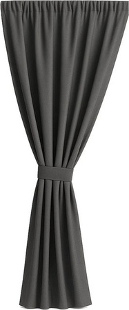 Setgarden Curtain Garden Outdoor Vorhang Anthrazit, 1tlg, B: 155 cm, H: 220 cm