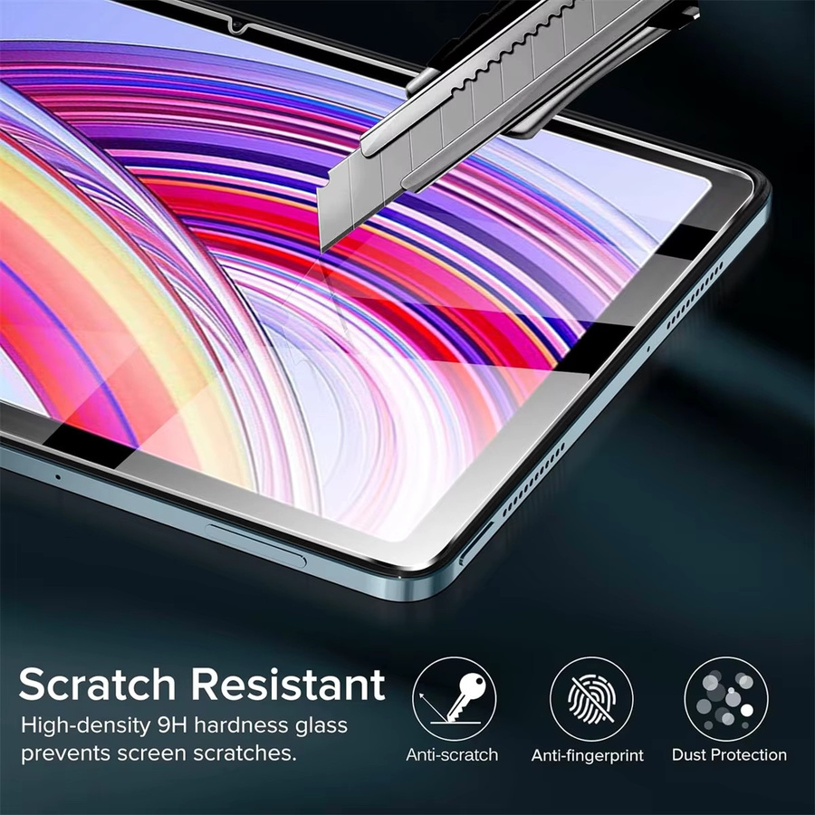 Xiaomi Schutzfolie für Redmi Pad Pro 12,1 Zoll 2024 mit Kamera-Schutzglas, HD, 9H Härte, transparent - Bild 3