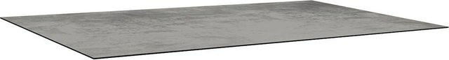 Stern Silverstar 2.0 Tischplatte in Grau mit Zement-Dekor, B/T: 200 x 100 cm - Bild 1