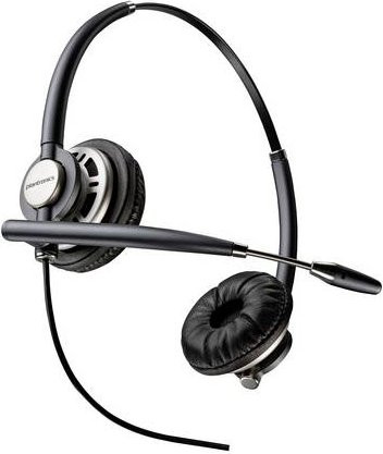 HP Poly EncorePro 720D Binaurales digitales Headset mit Quick Disconnect in Schwarz - Bild 1