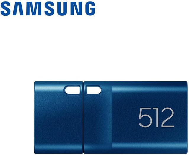 Samsung USB-C USB-Flash-Laufwerk USB 3.2 mit 512GB in Blau - Bild 1