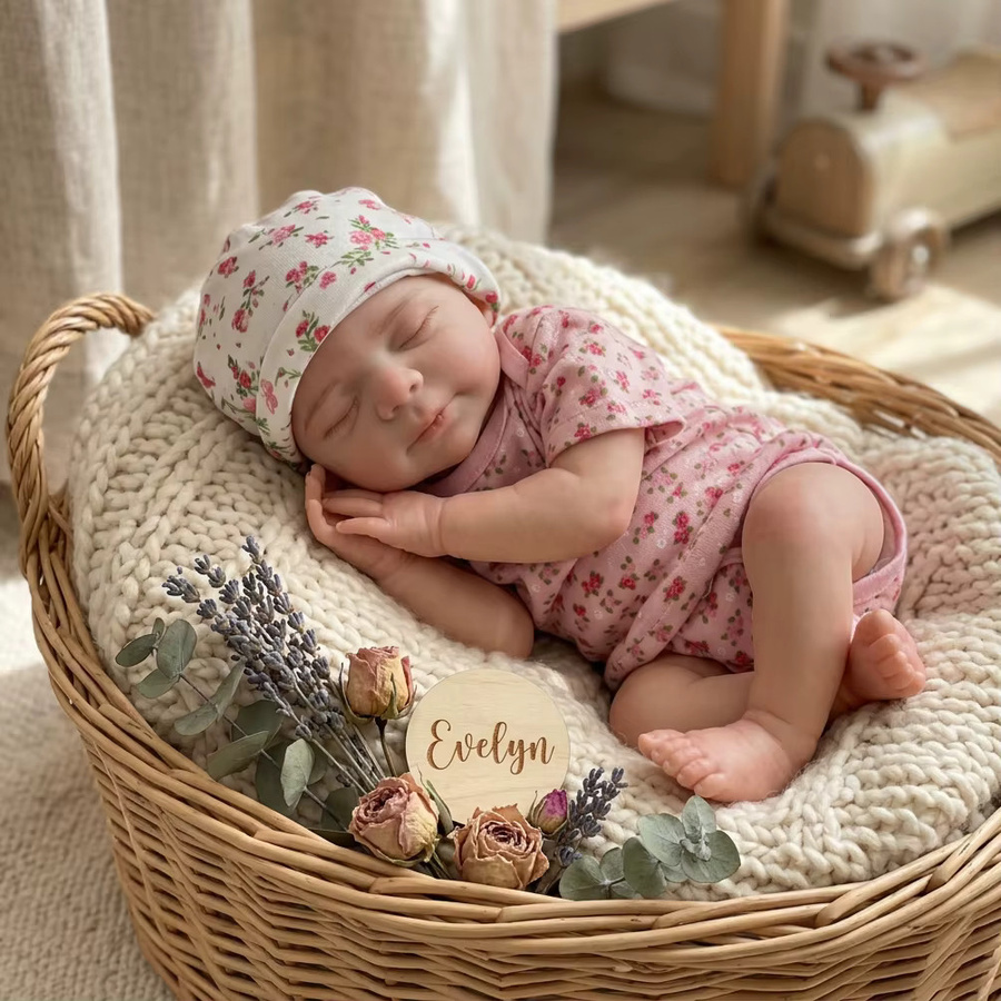 OtardDolls Reborn-Puppe Pascale, Mädchenpuppe, Silikon, 18-Zoll - Bild 3