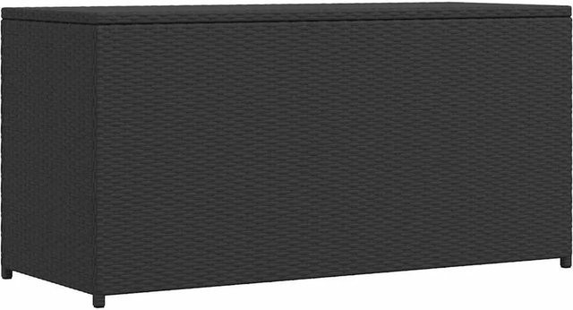 vidaXL Garten-Auflagenbox aus Poly Rattan in Schwarz, B/T/H: 120 x 50 x 60 cm - Bild 1