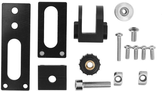 TOMTOP JMS Profile X-Achsen-Synchronriemen-Spanner für PRUSA I3 3D-Drucker, Schwarz - Bild 1