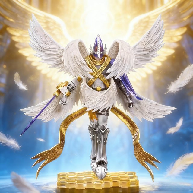 Bandai Digimon Abenteuer Heilige Angemon, Actionfigur, 22 cm - Bild 1