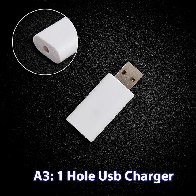 EmilyWoo USB-C Ladegerät für Cr425 Batterien in Weiß - Bild 1