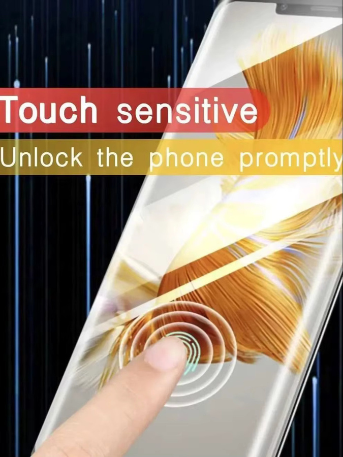 4 Stück Sichtschutzfolien aus gehärtetem Glas für die Xiaomi-Serie, transparent - Bild 6