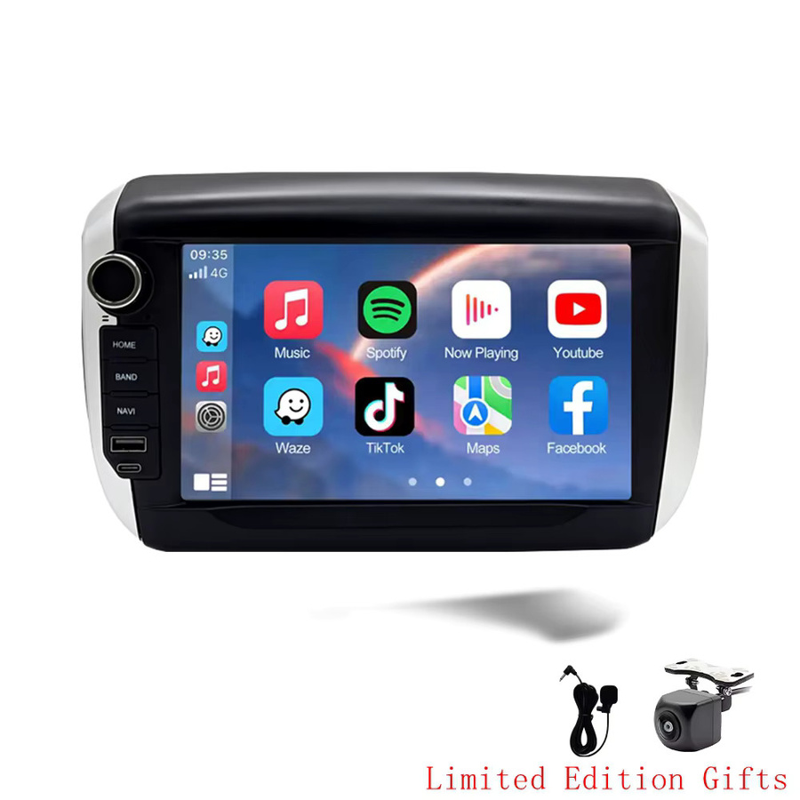 HMG Autoradio mit GPS und drahtlosem CarPlay sowie Android Auto für Peugeot 2008 und 208 (2012 - 2018) in Schwarz - Bild 6