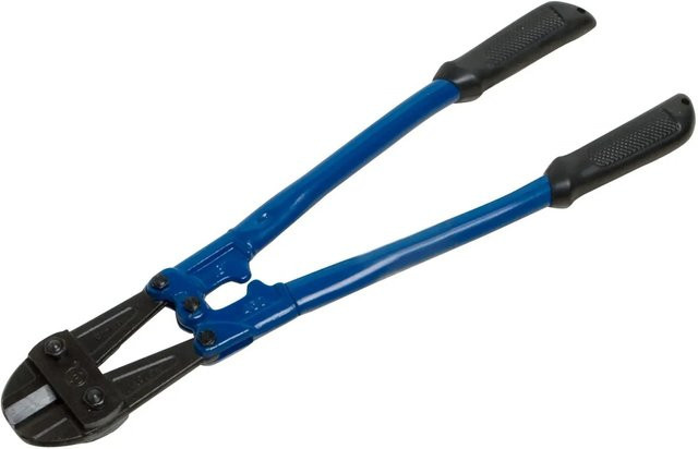LUX-TOOLS Bolzenschneider Classic aus gehärtetem Stahl in Blau, Länge: 450 mm - Bild 1
