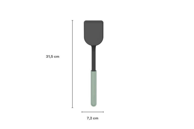 Mepal Chef It Pfannenwender aus Silikon, hitzebeständig und kratzfest, Green, Länge: 32 cm - Bild 2
