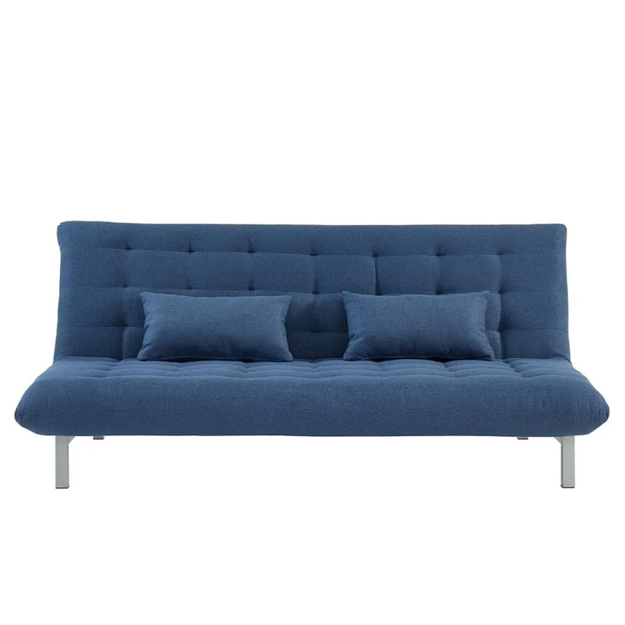 Schlafsofa Hornet von Vente-unique in Blau mit Polsterung aus Polyester - Bild 2