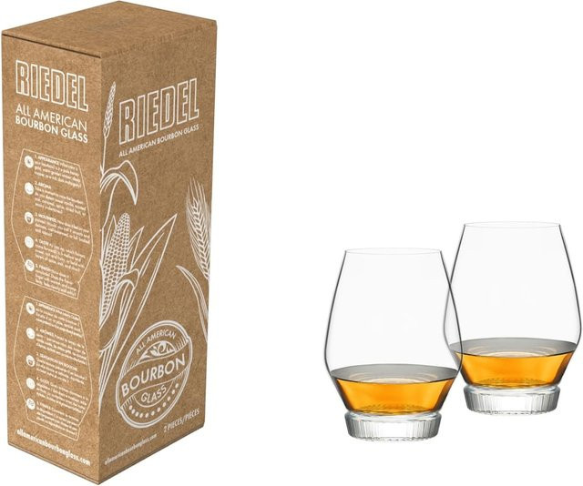 Riedel All American Bourbon Tumbler Kristallglas 2er Set transparent spülmaschinenfest - Bild 1