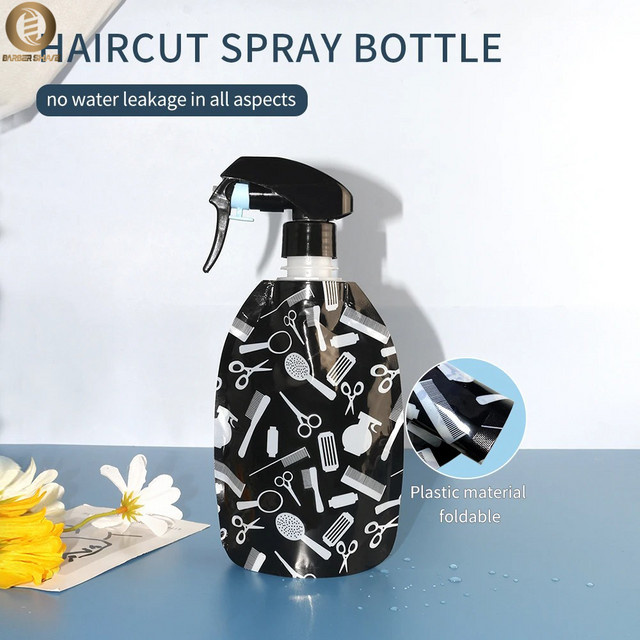 Tragbare faltbare Sprühflasche für Haartyping, 350 ml, Unisex - Bild 1