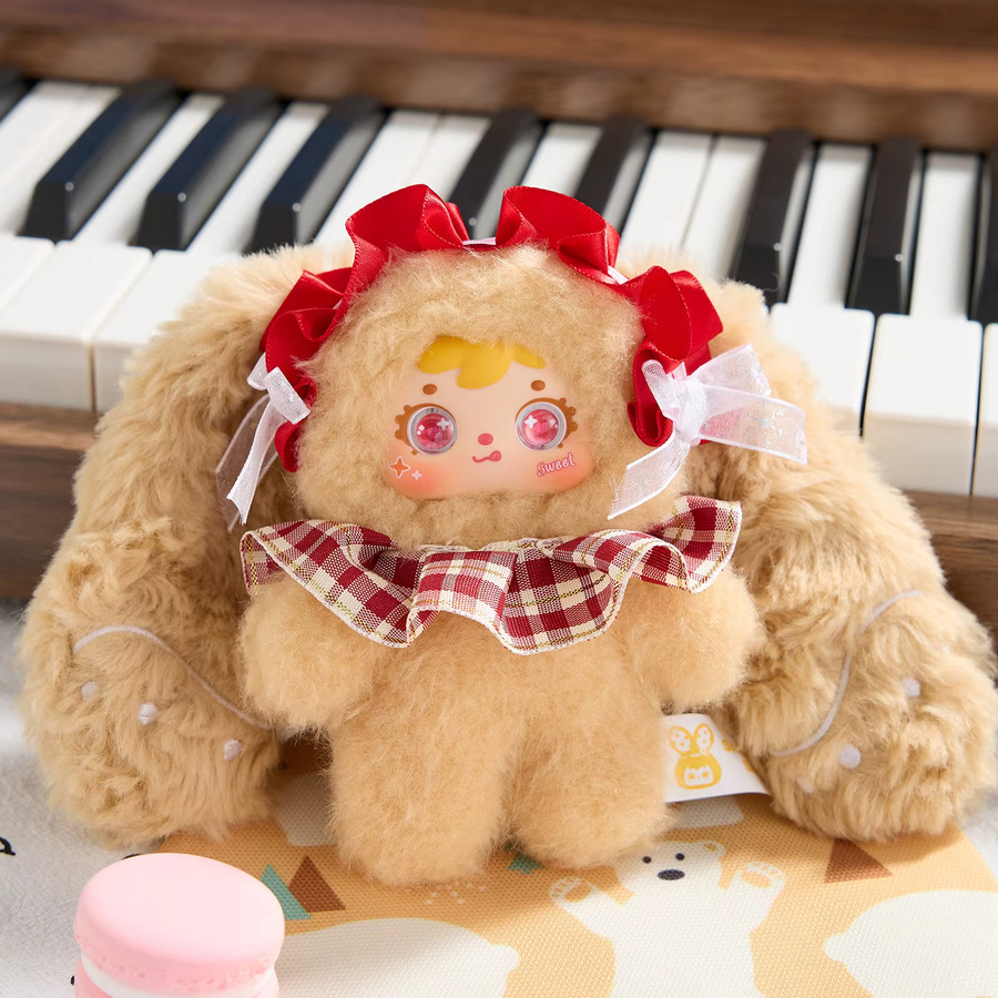 52TOYS Samuel Tea Party On A Snowy Night Vinyl Plüschpuppe, Schlüsselanhänger, Blind Box - Bild 2