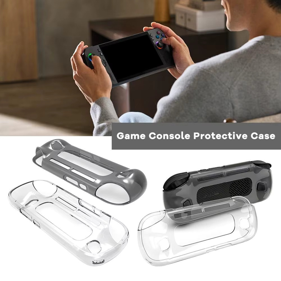 Retroid Pocket 6 TPU-Hülle in Transparent, rutschfester Gummischutz für RP6 Gaming Handheld - Bild 4