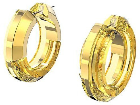 Swarovski Creolen, Gelb, Kristall, Damen - Bild 1