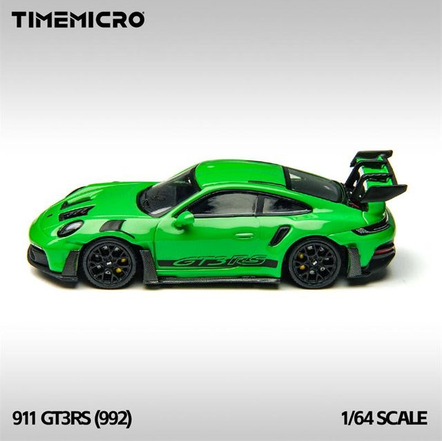 Zeit Mikro 992 GT3 RS, Modellauto, 1:64, Grün, ab 14 Jahren - Bild 1