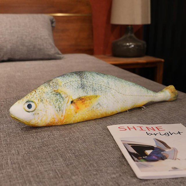 Yiran Health & Beauty Gelber Umberfisch, Plüschtier, ab 14 Jahren - Bild 1