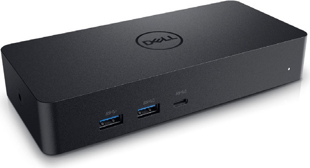 Dell D6000S Dockingstation mit USB Typ-A und USB Typ-C, 4K UHD Unterstützung, Schwarz - Bild 1