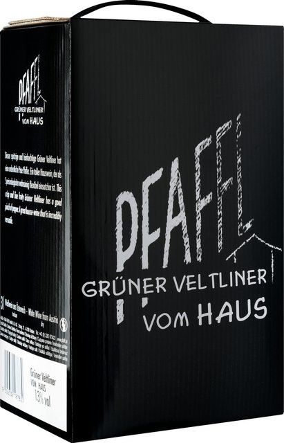 Pfaffl Grüner Veltliner Weißwein, Niederösterreich, trocken, 2025, 3 l - Bild 1