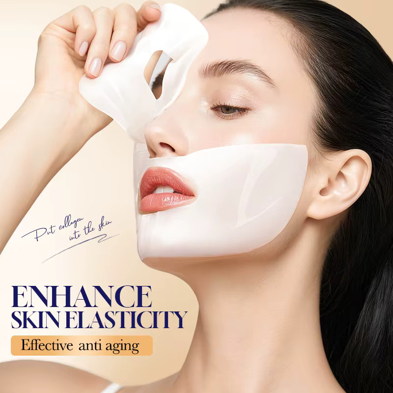 SADOER Kollagen-Anti-Falten-Maske, für reife Haut, 5/10 Stück - Bild 4