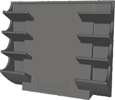 Legamaster Glasboard Markerhalter Schwarz aus Kunststoff - Bild 1