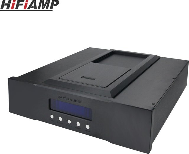 Jay's Audio CDT2-MK3 High-End CD-Player in Schwarz mit CDM4 Mechanik und OCXO Abtastrate 1764KHz - Bild 1