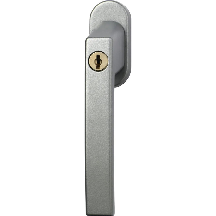 ABUS Abschließbarer Fenstergriff FG210 in Silber aus Stahl und Kunststoff - Bild 2