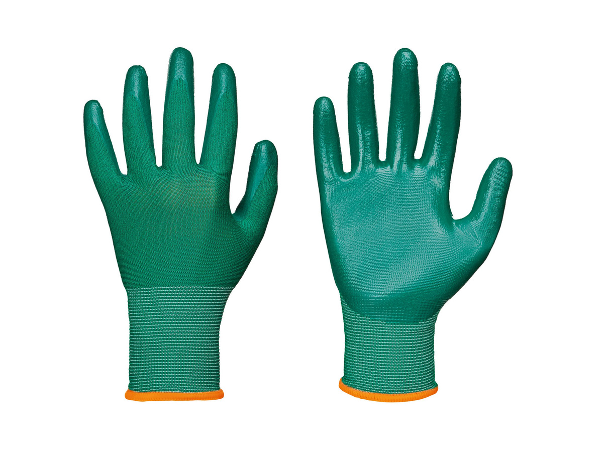 Parkside Nitril-Handschuhe in Grün, 12er-Set, Größe M - Bild 2