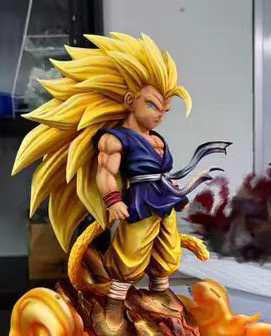 Bandai Dragon Ball GT Son Goku Figur, PVC-Statue, 28cm - Bild 4