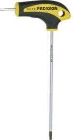 Proxxon L-Griff-Schraubendreher Hex in Gelb mit 3 mm Sechskant - Bild 1