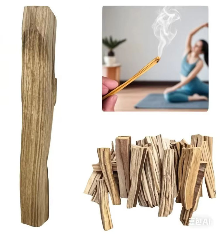 Gbbma Palo Santo natürliche Räucherstäbchen aus Holz mit hohem Ölgehalt, 10 Stück - Bild 2