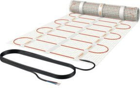 etherma Dipol-Dünnbettheizmatte 132-DS5-2400, weiß, selbstklebend, B: 50 cm, L: 2400 cm, 1570W, 230V - Bild 1