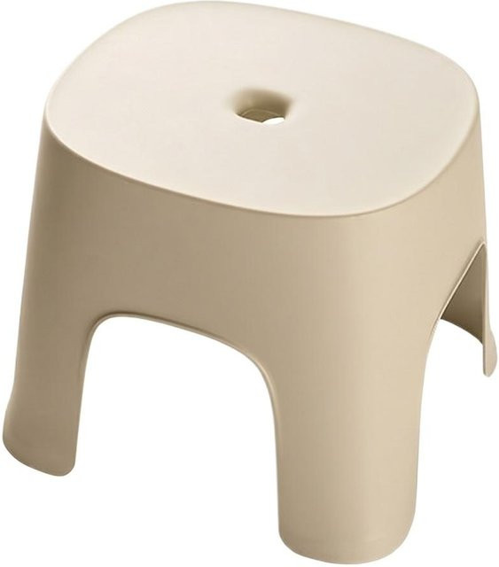 Vianna Tritthocker für Erwachsene aus Kunststoff in Beige - Bild 1