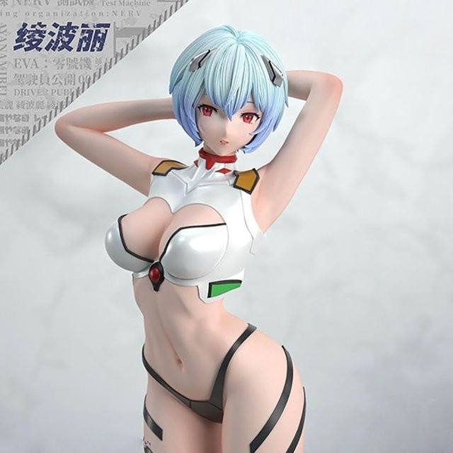 Bandai Evangelion Rei Ayanami, Einzelfigur, Mädchen, Kunststoff - Bild 1
