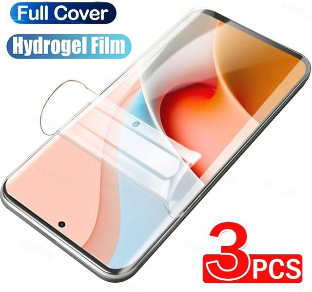 3er-Pack Hydrogel Displayschutzfolie für Oppo K11, K11x, F23 5G, Reno11 A, Reno13 Pro, PKM110 Pro und PKK110, transparent - Bild 1