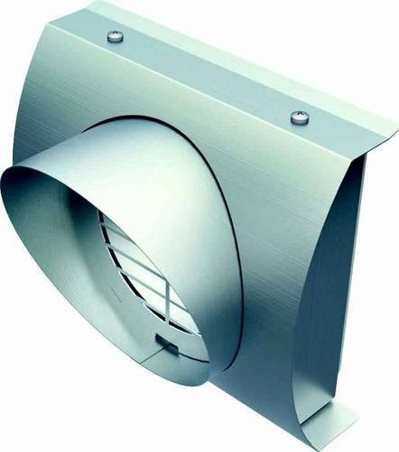 Helios Außenwandblende IP-FBF 160 B aus Edelstahl in Silber - Bild 1