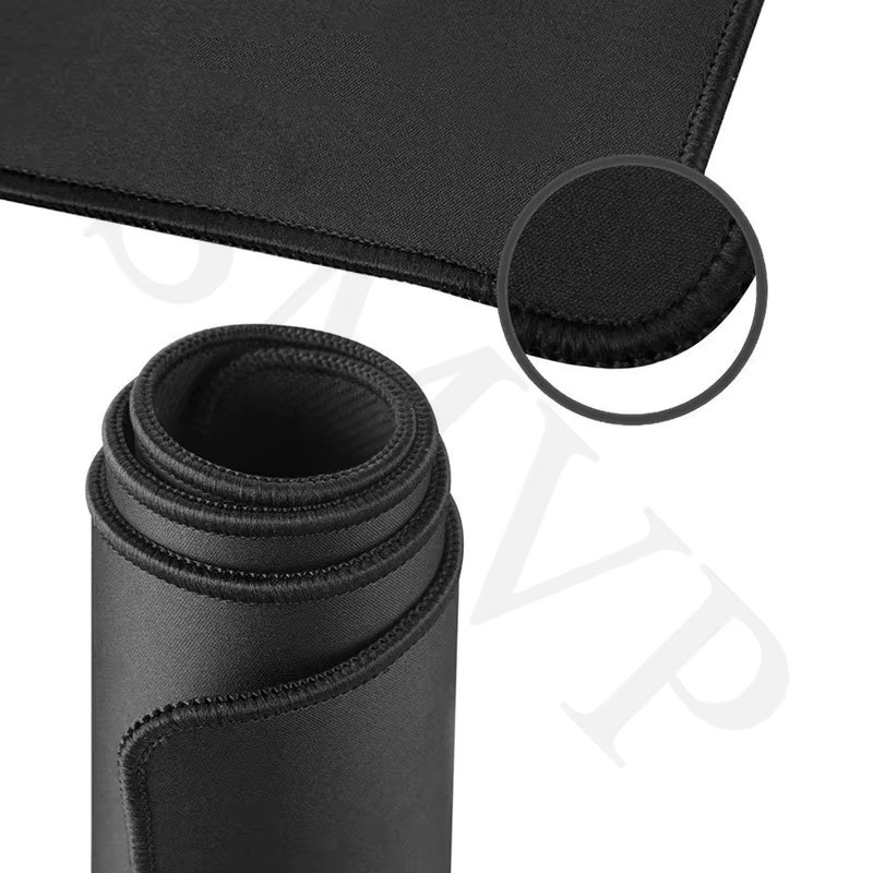 Design Locking Edge Mauspad in Braun aus Naturkautschuk, wasserdichte und matte Schreibtischunterlage für Gamer und Tastaturen - Bild 3