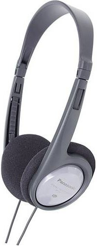 Panasonic RPHT090EH On-Ear Leichtbügel-Kopfhörer in Grau mit 3,5 mm Klinkenanschluss - Bild 1