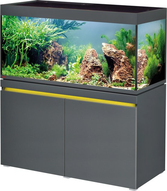 Eheim Aquarium-Kombination Incpiria 430 in Graphit mit Schwarzglas - Bild 1