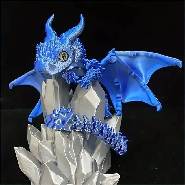 Binchi Outdoor Product Magischer Drache, 3D-gedrucktes Fidget Spielzeug, Bewegliche Gelenke, ab 3 Jahren - Bild 1